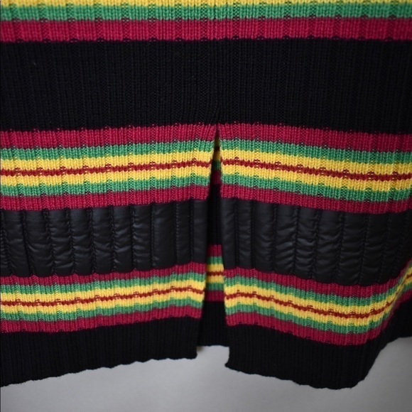 MARCO DE VINCENZO Knit Ribbed Stripe Skirt - Picture 8 of 13